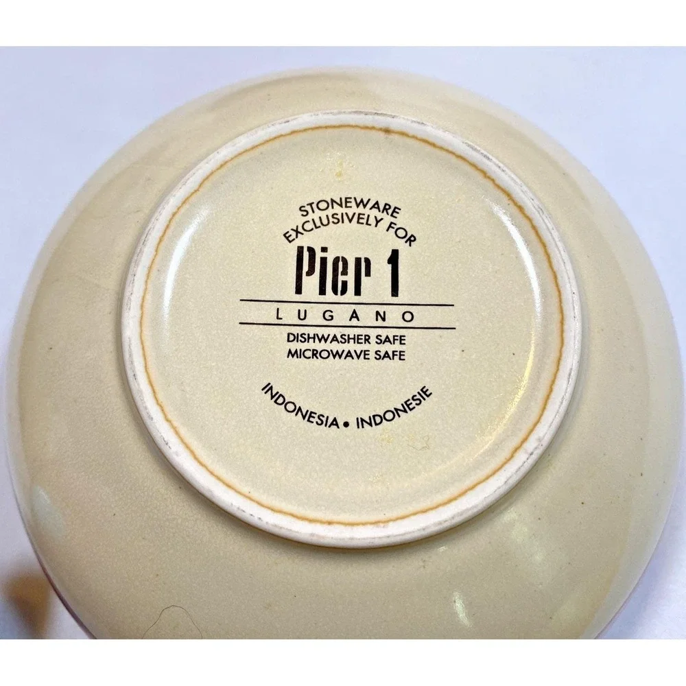 Pier 1 Lugano Coupe Cereal Bowls Discontinued SET OF 4 PLUS 1 FREE
